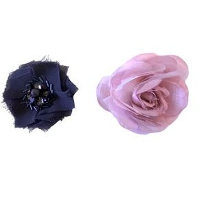 Two Fabric Pins